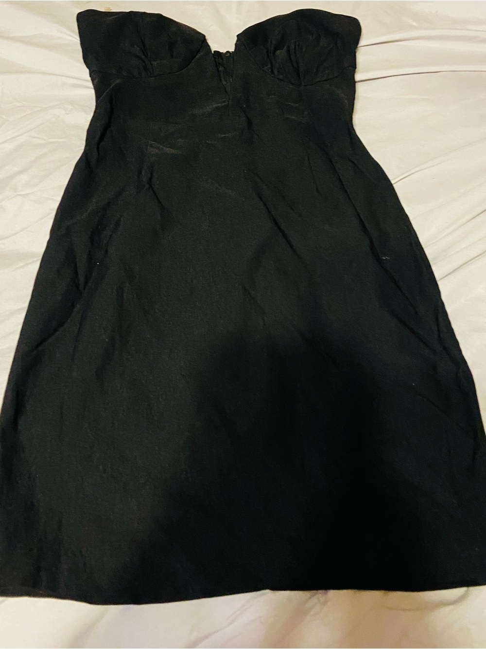 🖤Strapless Black mini Dress
